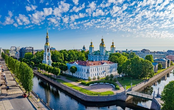 Saint Petersburg. Russia. St. Petersburg panorama. Nicholas Nava